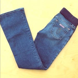 Hudson maternity pregnancy elastic waist stretch